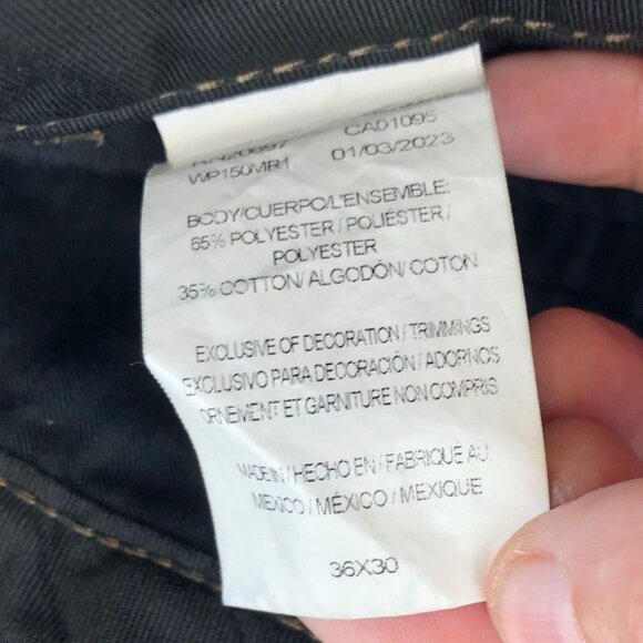 Dickies Men’s Flex Work Pants Size 36x30 Khaki Chino Straight Workwear Casual - Picture 8 of 13